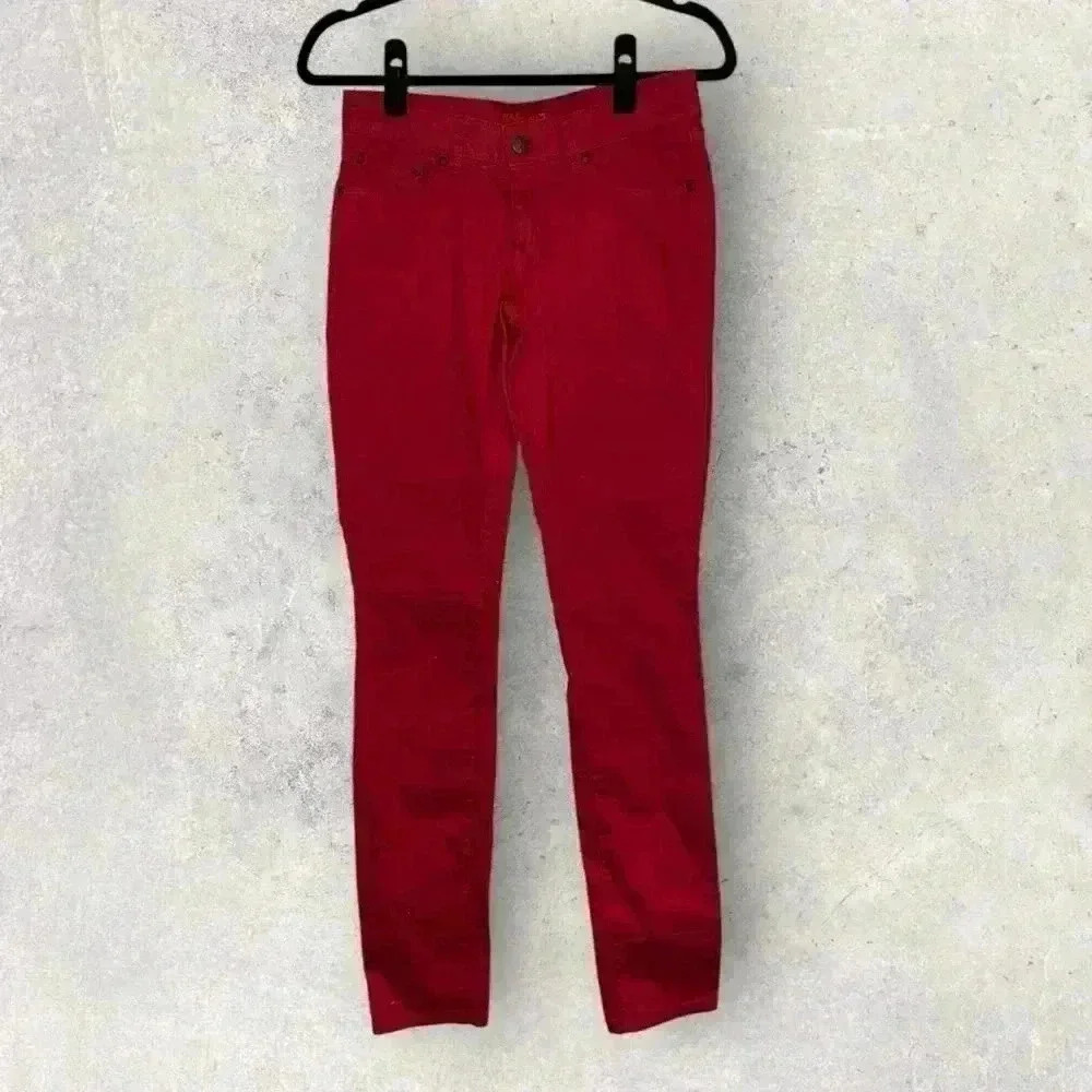NWOT prAna red pants size 0/25‎